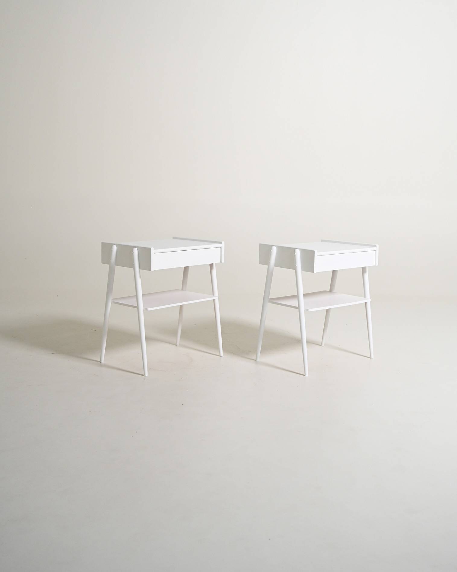 Bedside tables by AB Carlström & Co Möbelfabrik, Sweden, 1950s–60s