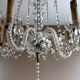5 lights crystal pendant chandelier from Czechoslovakia