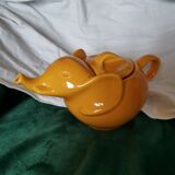 Yellow elephant teapot
