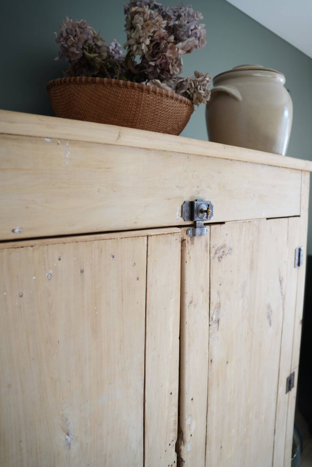 Antique high sideboard