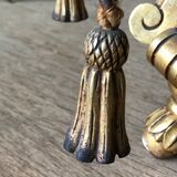 Lustre bois doré