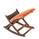 Adjustable Footstool / footrest "Uniek" - dutch design in teak