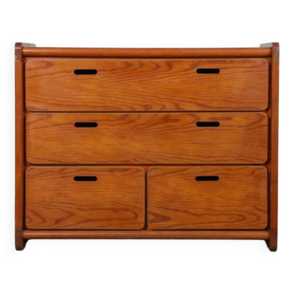 Commode vintage en pin des années 1980