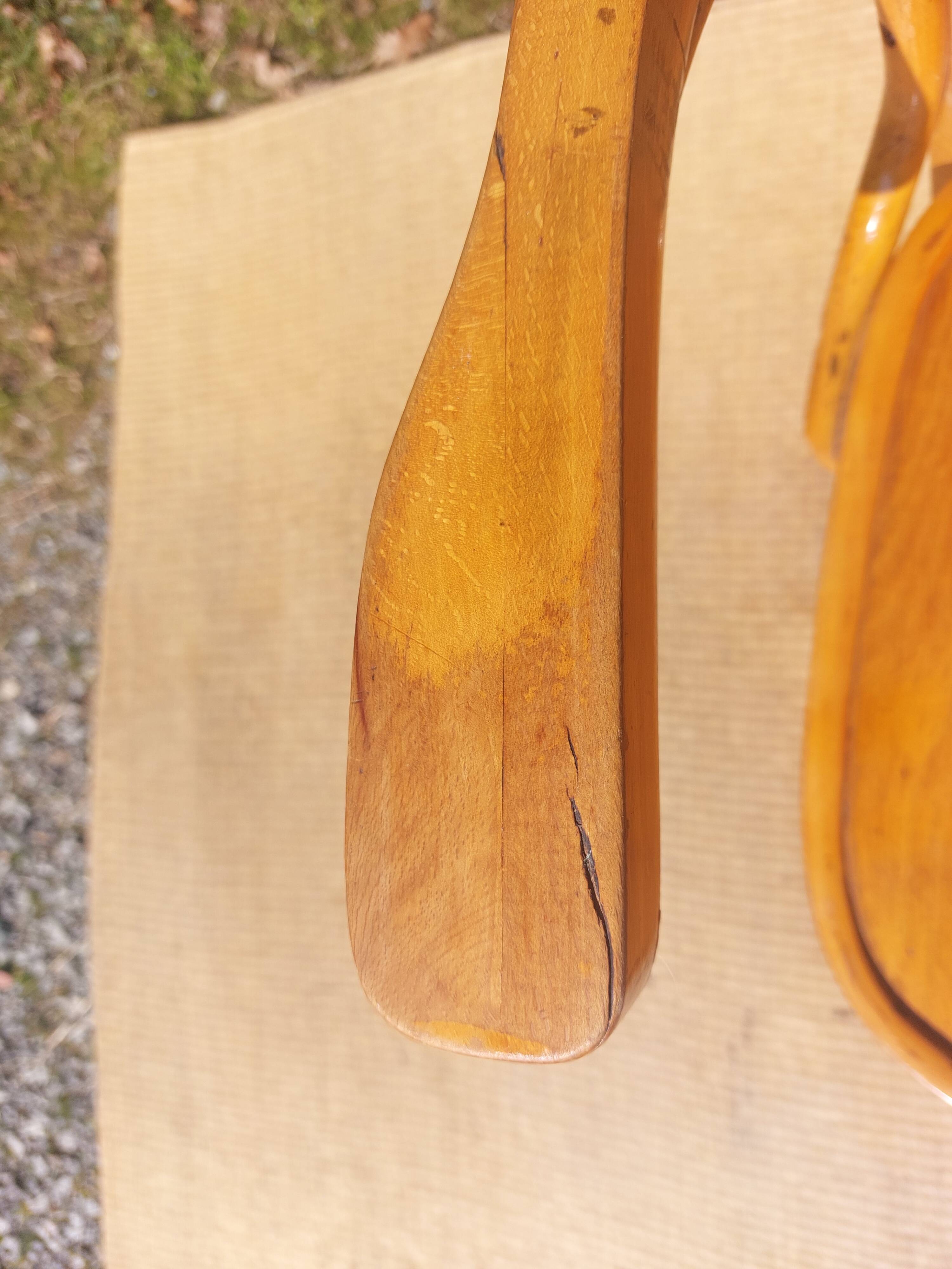 Luterma wooden armchair