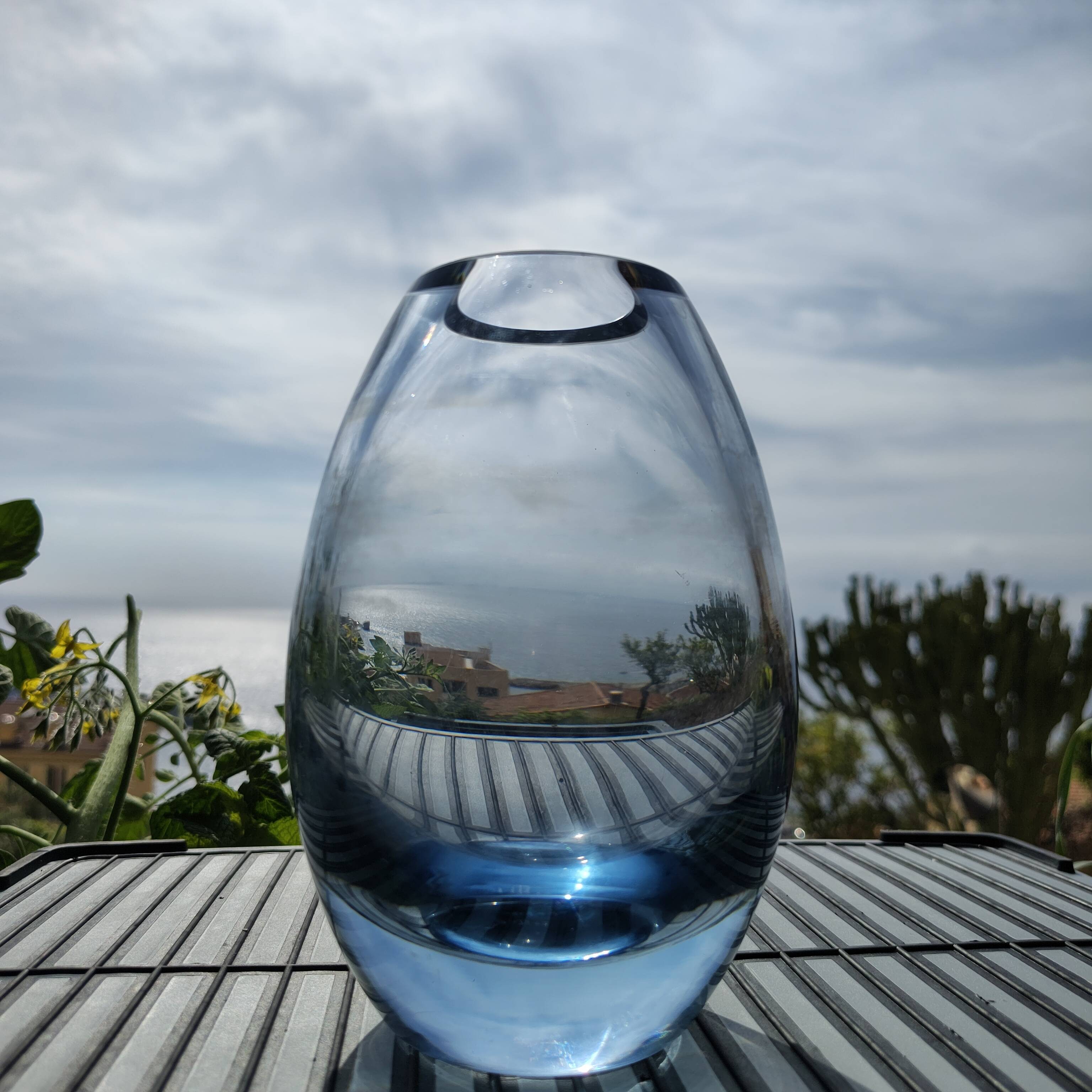 Holmegaard Hellas vase 1962 by Per Lütken for