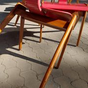 6 Hillestak chairs by Robin Day for Hille - 1950
