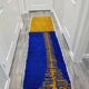 Wool hallway rug 350cm x 70cm