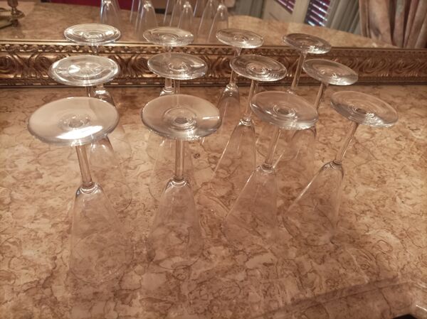 12 flûtes à champagne Baccarat n 100-192