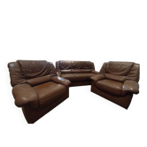 canapé 3 places et 2 fauteuils