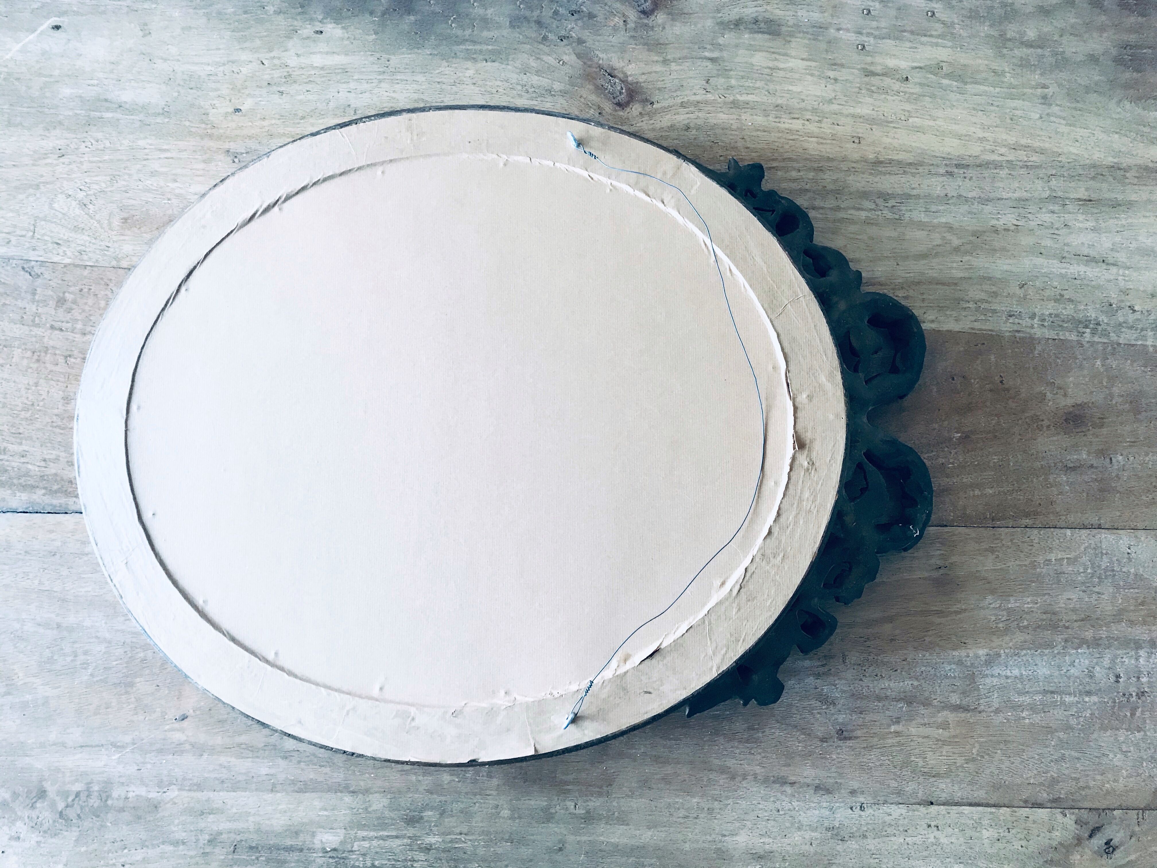 1900 mirror with beveled knot - 80x62cm