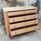 Antique pine chest of drawers