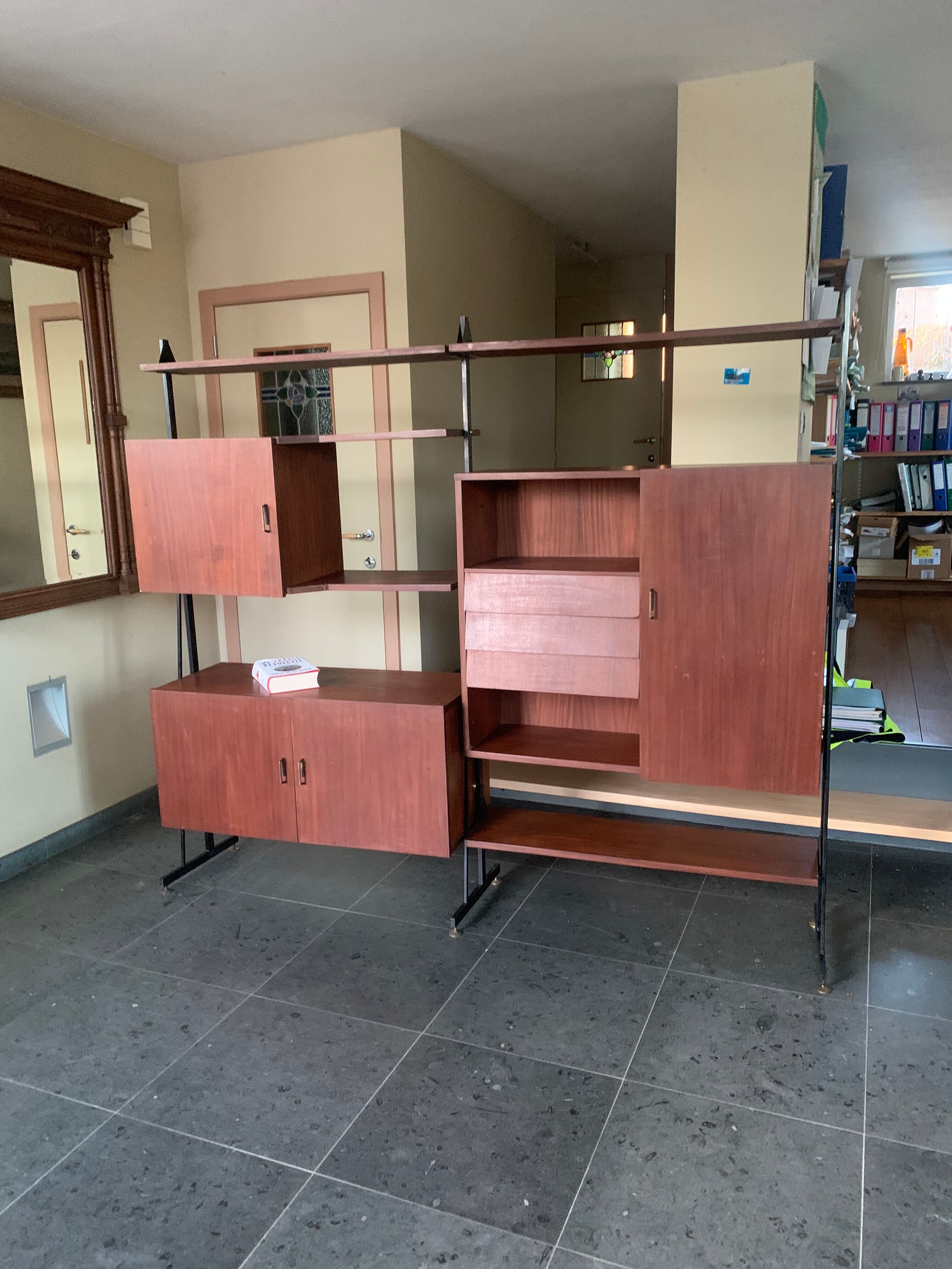 Wallunit Simplalux Dutch design 1965