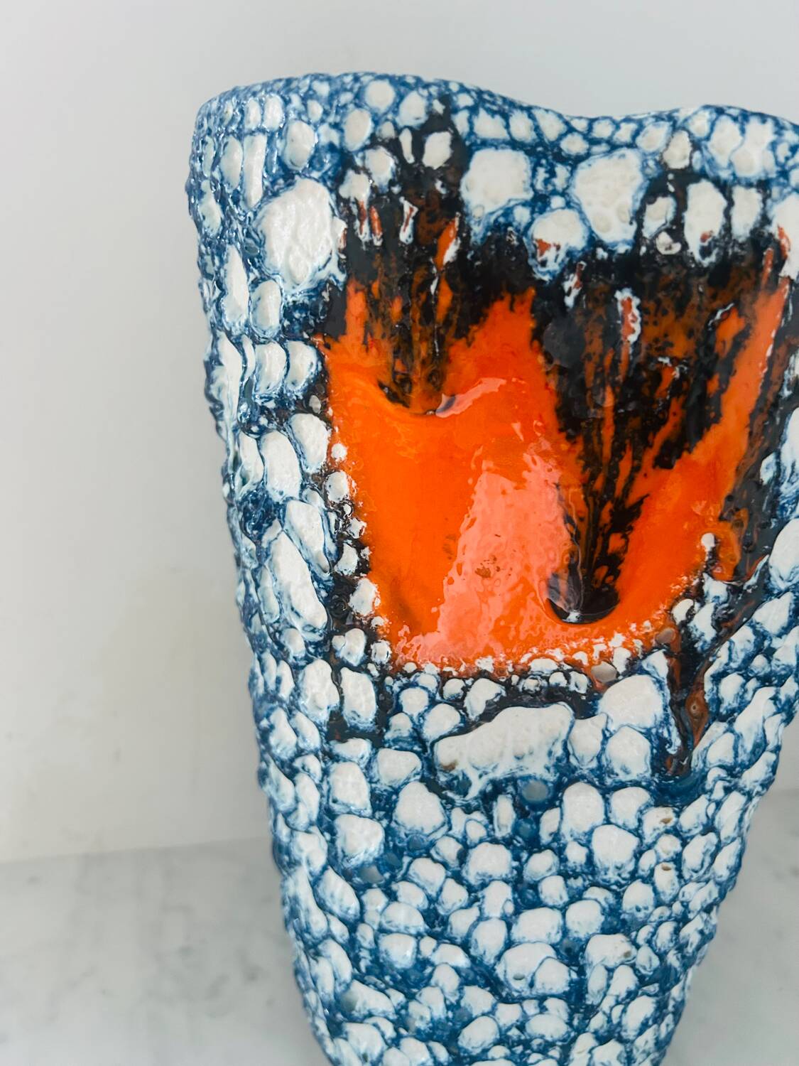 Vallauris Fat Lava Vase