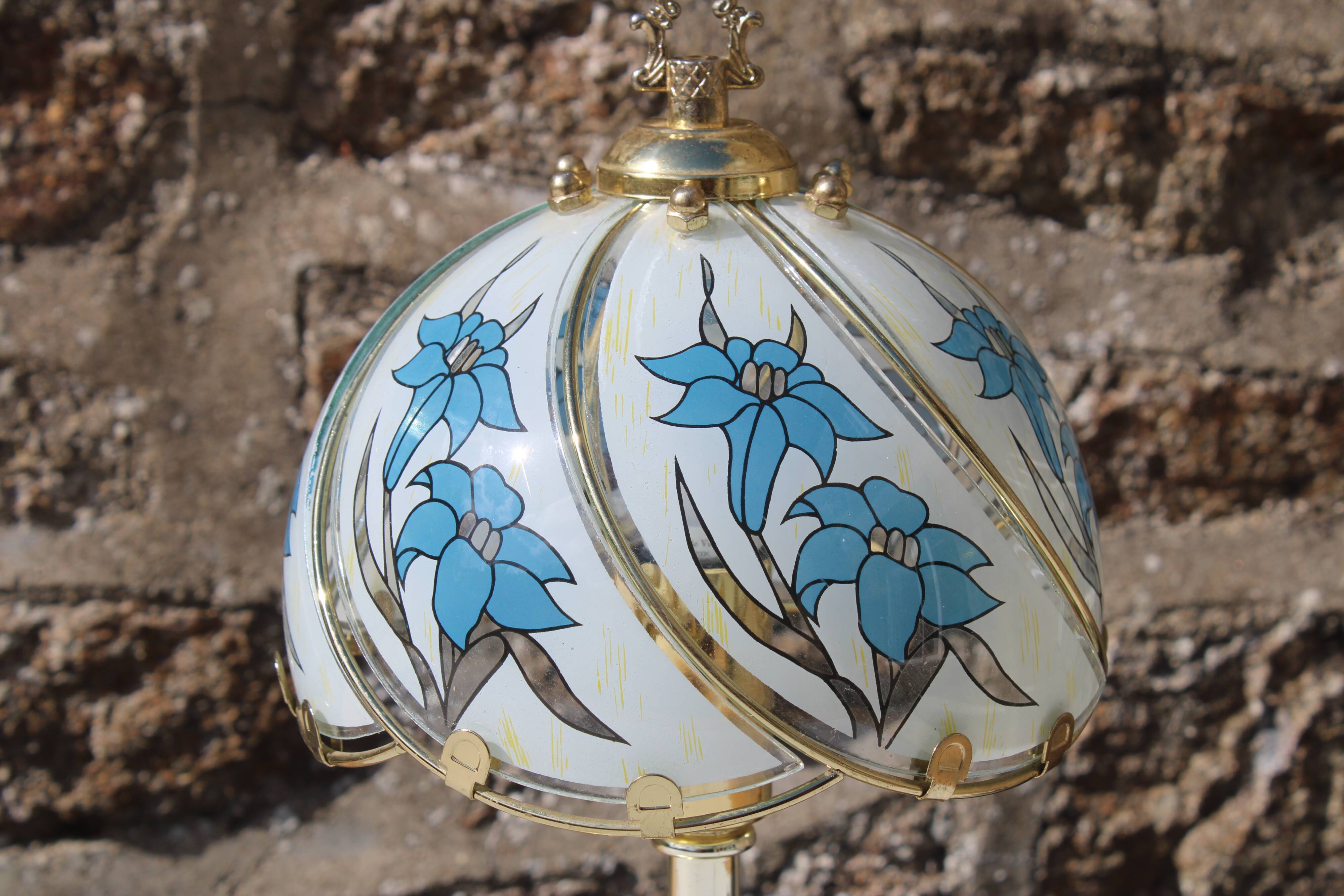 Vintage touch lamp Tiffany