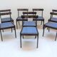 Série de 8 chaises Rundstedlung Ole Wanscher