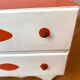 Vintage wood toy doll chest of drawers child