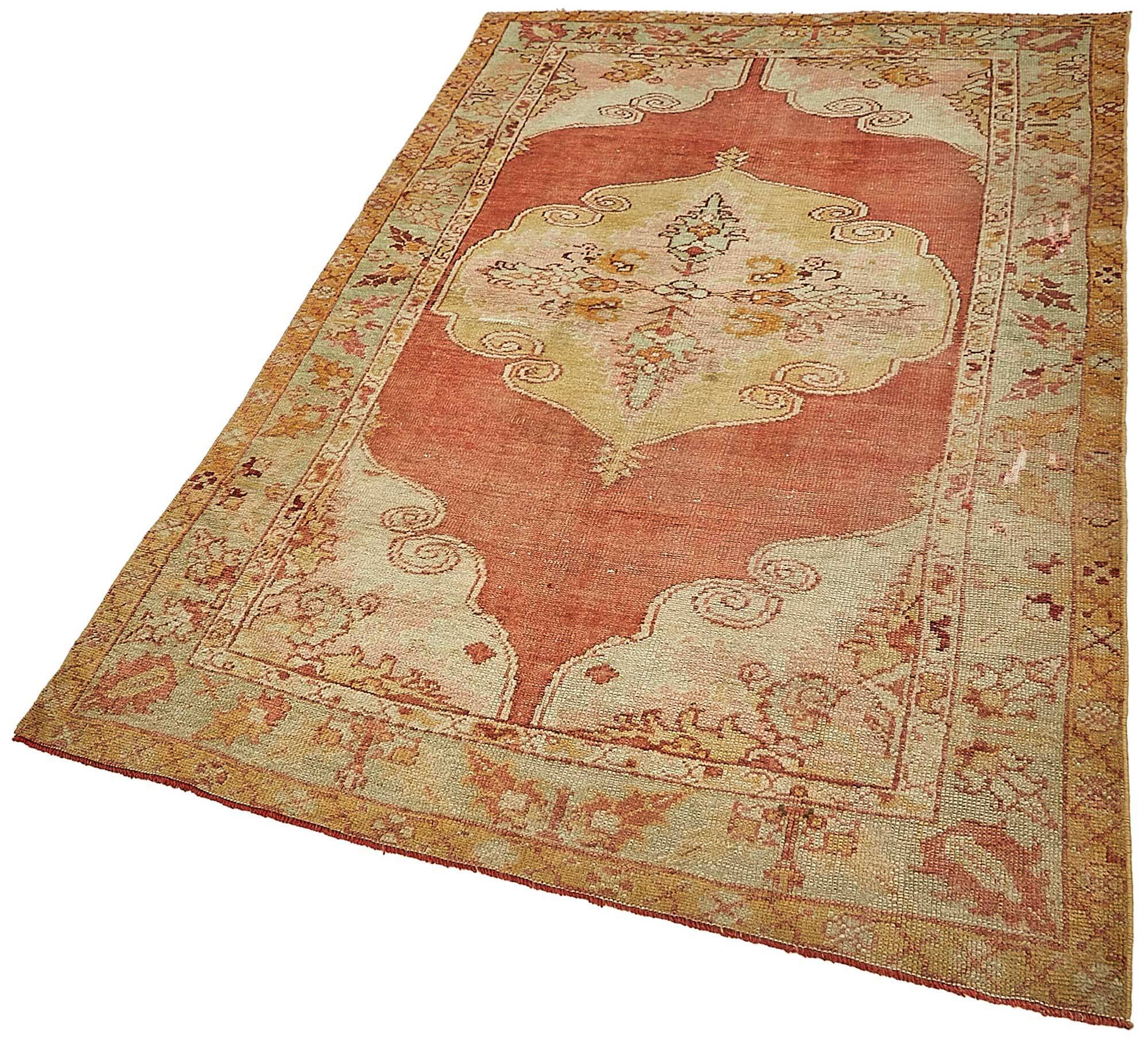 Turkish Vintage Anatolian Rug 125 cm x 210 cm