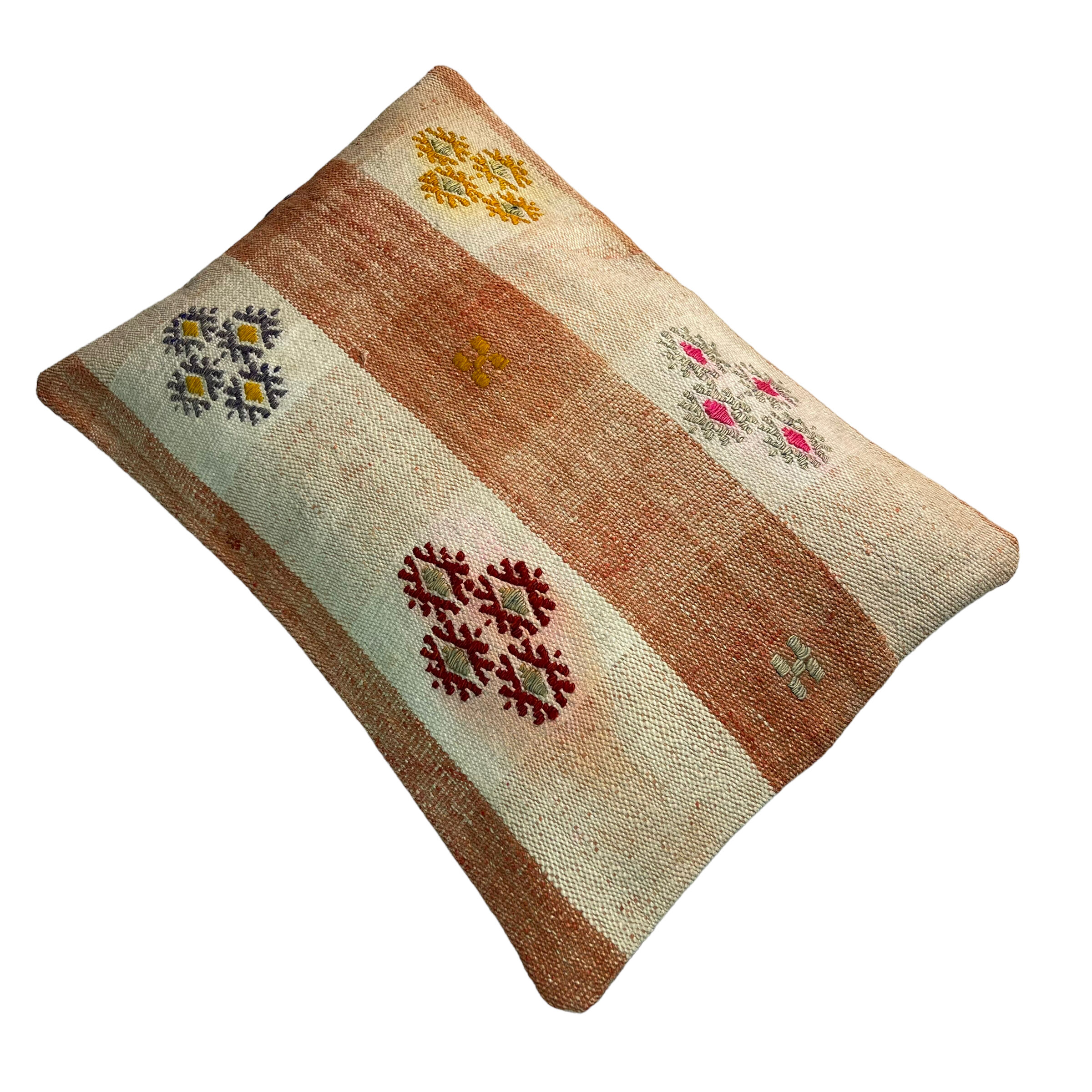 Housse de coussin kilim turc vintage, 30 x 50 cm