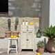 Mini patinated Parisian buffet