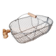 Metal wire basket