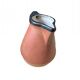 Basque stoneware milk jug from Ciboure