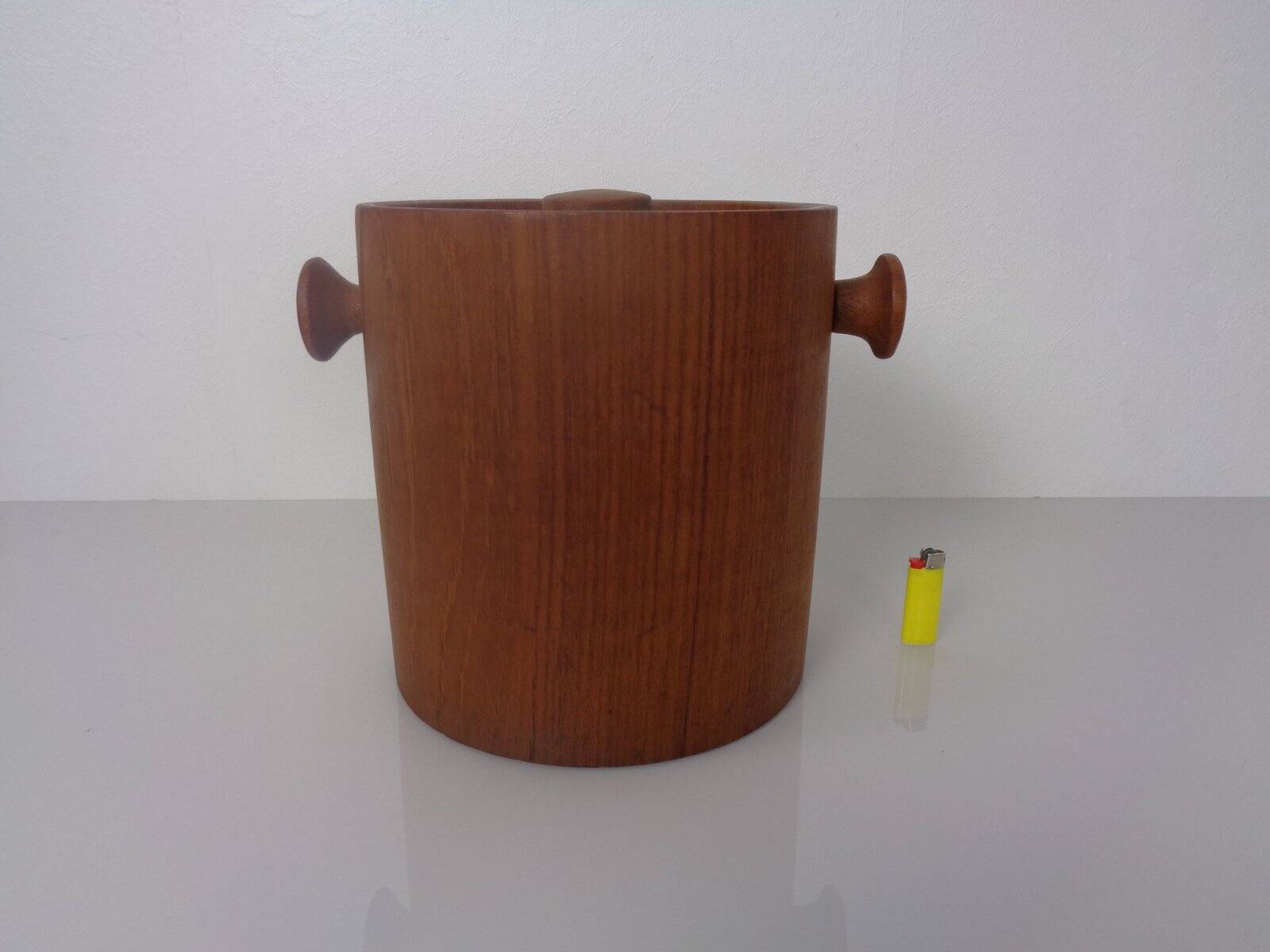 Danish Teak Ice Bucket 1960s