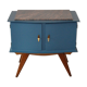 Peacock blue nightstand