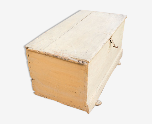 Malle en bois vintage