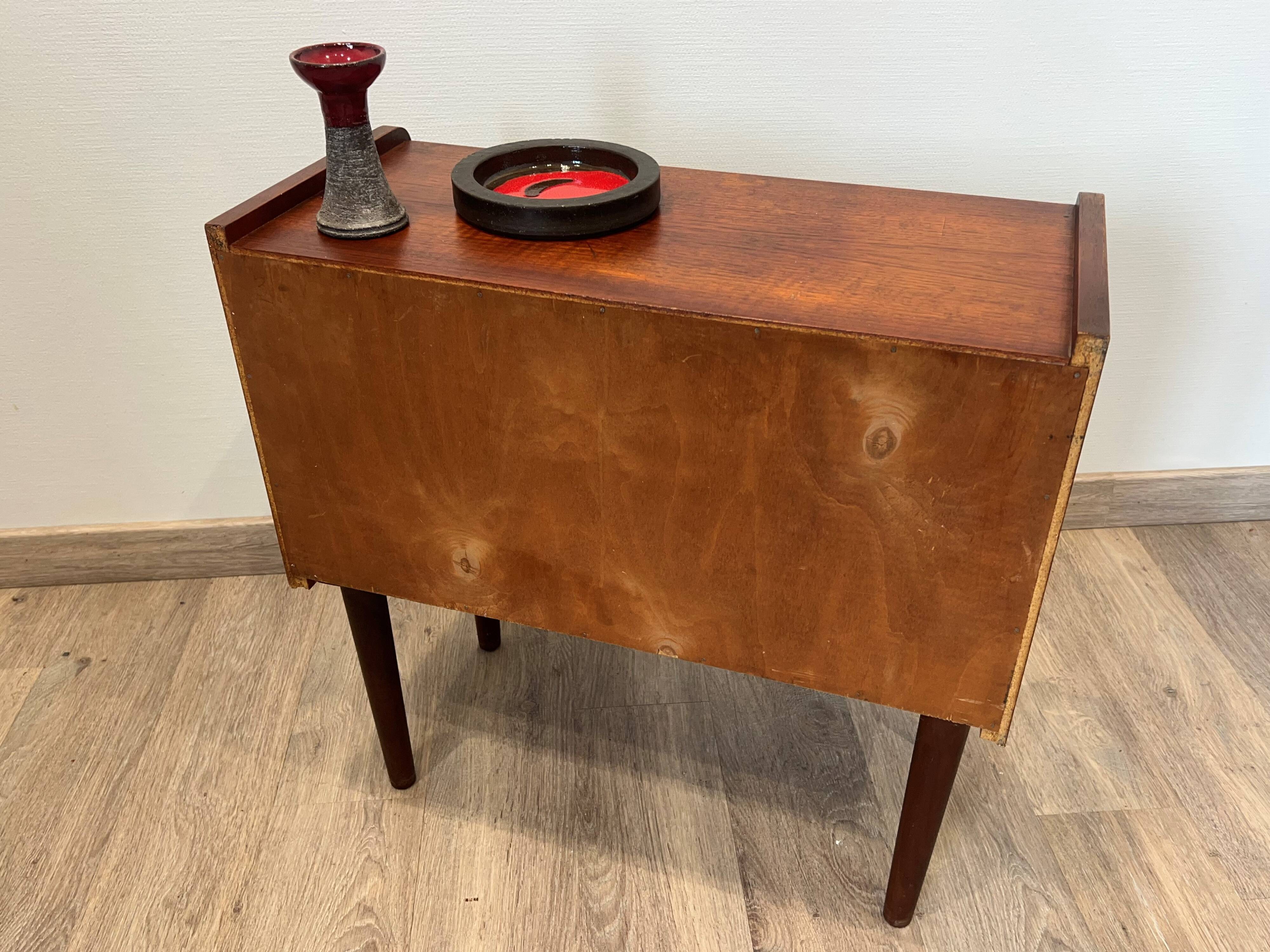 Scandinavian teak chest of drawers from the 1960s, Denmark.