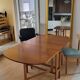 Scandinavian folding table