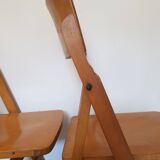 Lot de 2 chaises pliantes  Baumann