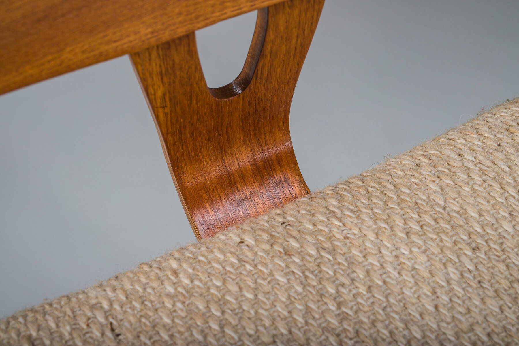 Danish modern teak bar stools by Dyrlund, Denmark, 1960s, set of 2