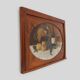 Still Life Oil Painting on wood by the Belgian Artist A. Heynderickx, 1922