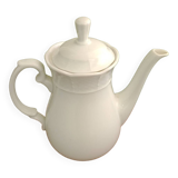 White porcelain teapot