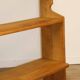 Guillerme and Chambron bookcase shelf in oak, 1960