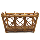 Wicker planter 50s