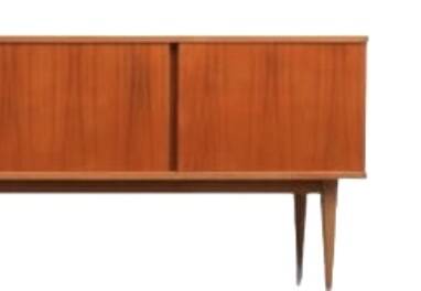 Vintage Scandinavian teak sideboard