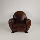 Leather Art Deco Gentleman’s Club Chair