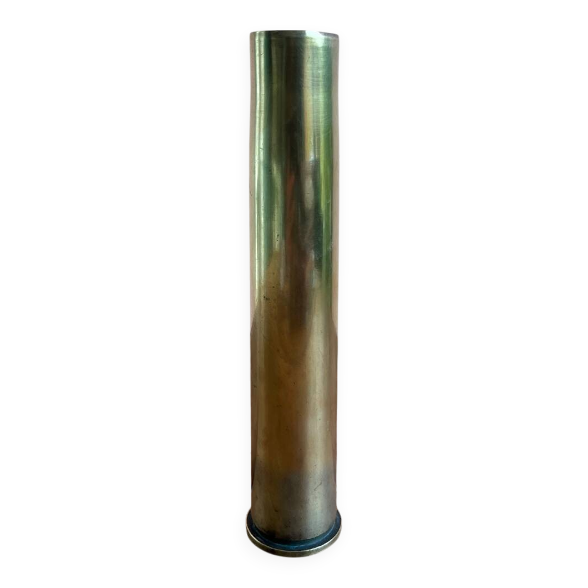 Soliflore vase in brass or bronze