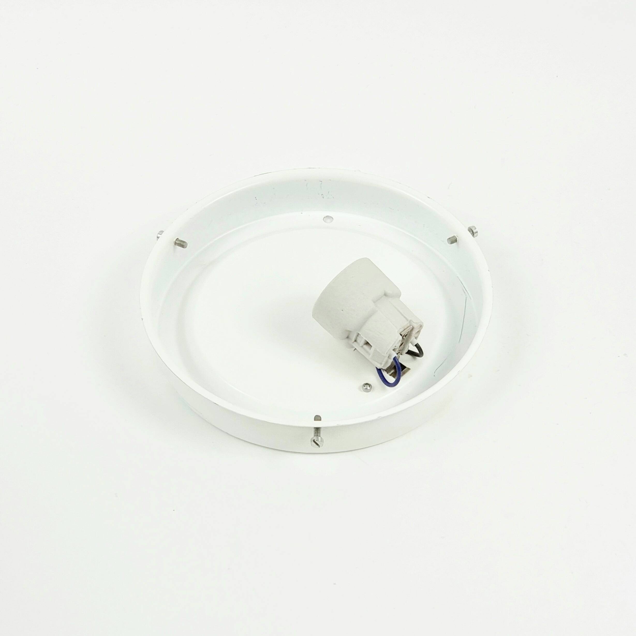 Murano Glass Swirl Ceiling Light or Wall Light from Hillebrand, 1970s