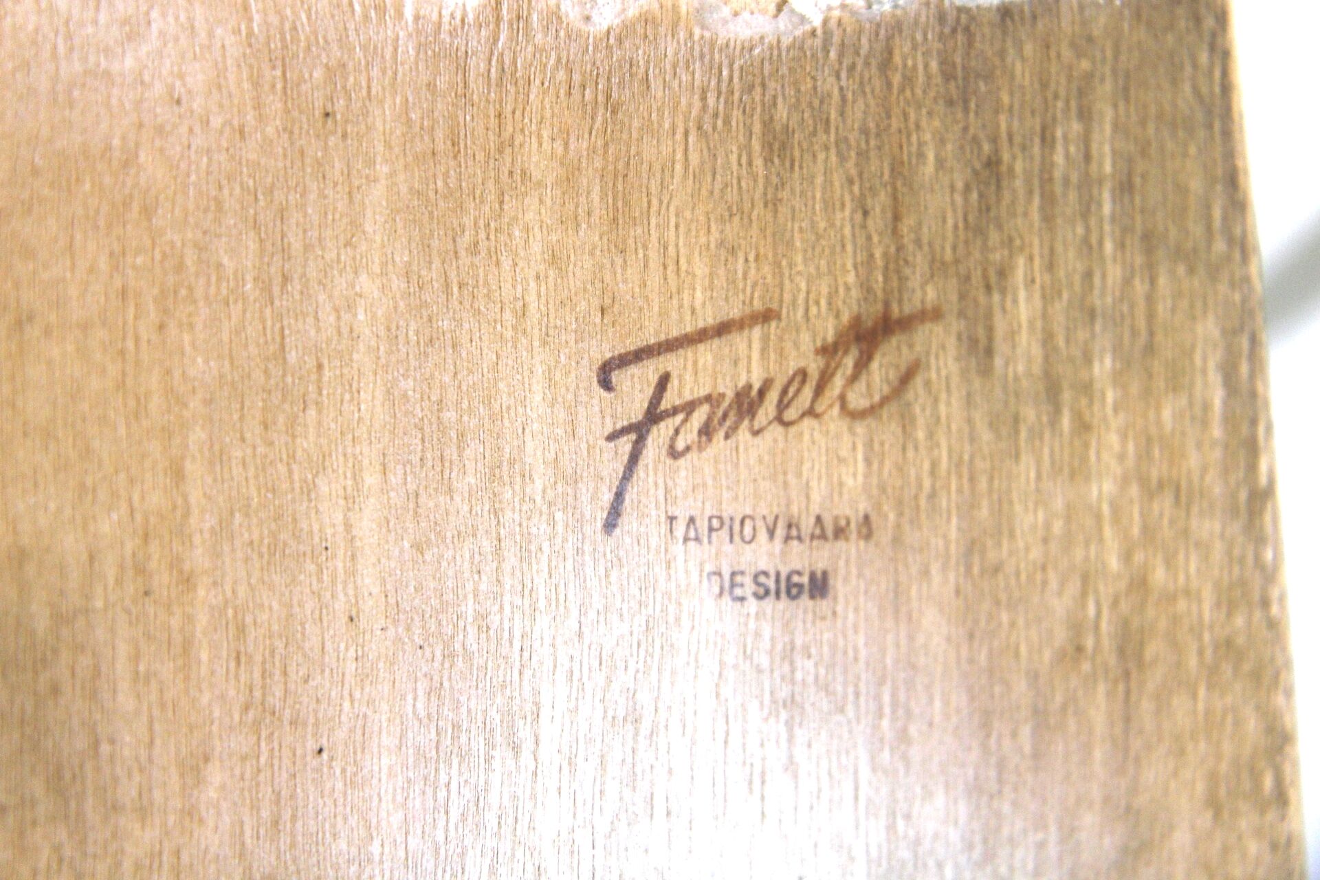 Set of 4 chairs "Fanett", Ilmari Tapiovaara, Sweden, 1960