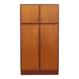 Teak wardrobe, Danish design, 1970s, manufacturer: Omann Jun
