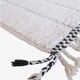 White square rug - 195 x 195 cm