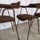 Mid-century modern dining armchairs - 70s niko kralj stol kamnik - set of 4