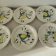 6 Assorted plates Stavanger Flint Norway 1950-60 Scandinavian hand décor