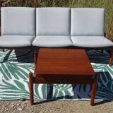 Modular 3-seater sofa + a teak coffee table by Karl SØrlie & SØnner