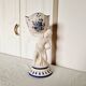 Vase de sculpture de chérubin Capodimonte peint à la main