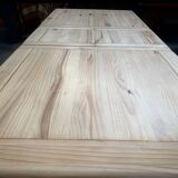 Solid ash table with extension
