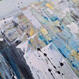 Abstract painting table