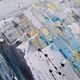 Abstract painting table
